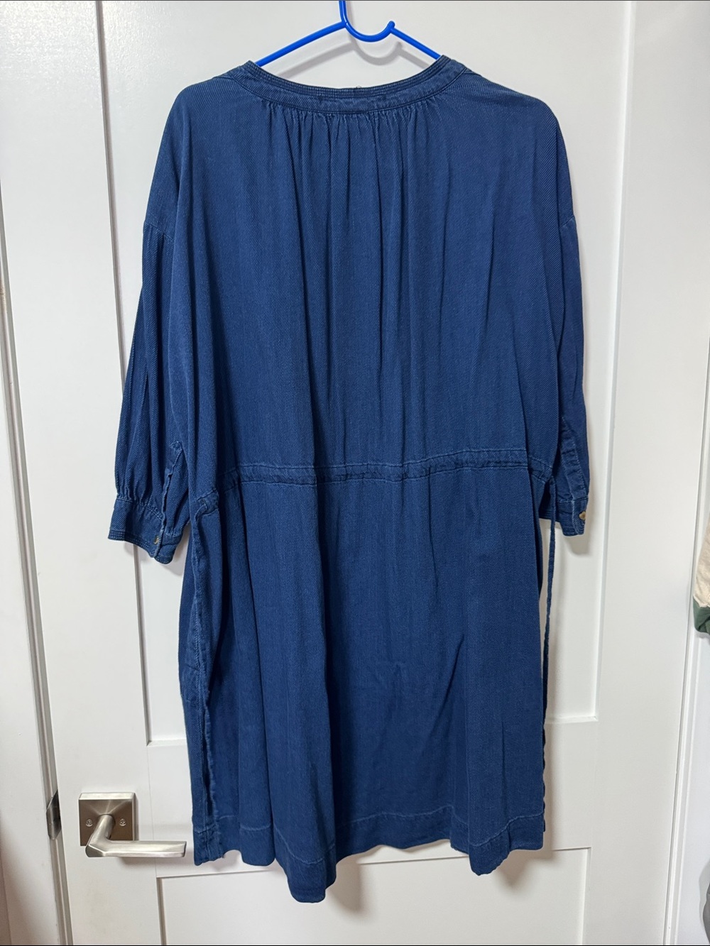 Scotch & Soda Indigo Blue Oversized Tunic Top - Picture 4 of 4